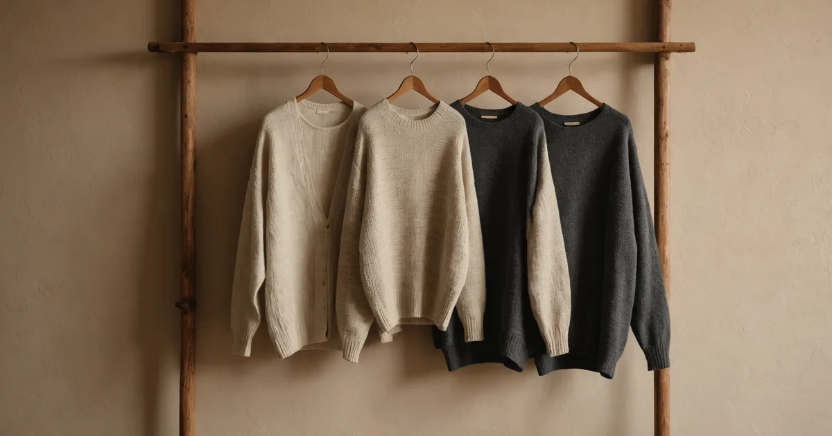 Editorial concept: a carefully arranged selection of independent fashion pieces